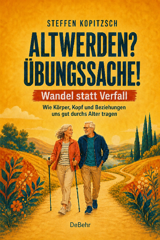 Buchcover Altwerden? Übungssache!